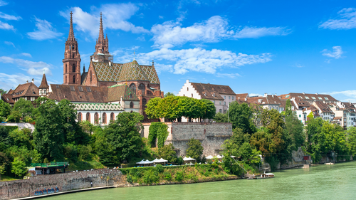 Ansicht vom Basler Münster