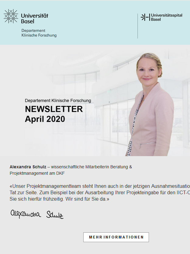 [Translate to English:] Newsletter April 2020