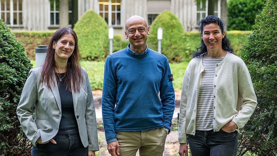 Kristin Shrestha (DKF), Prof. Dr. Ivan Martin, Anke Wixmerten PFOA II
