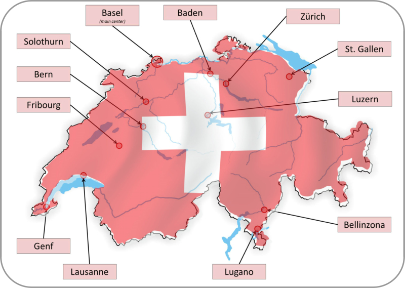 zentren Swss-AF